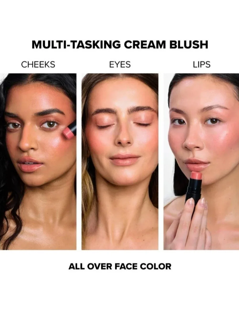 NUDESTIX Nudies Bloom Pretty Blush 3-Piece Mini Kit (Shades: Pink, Rose, Coral) - Picture 8 of 10